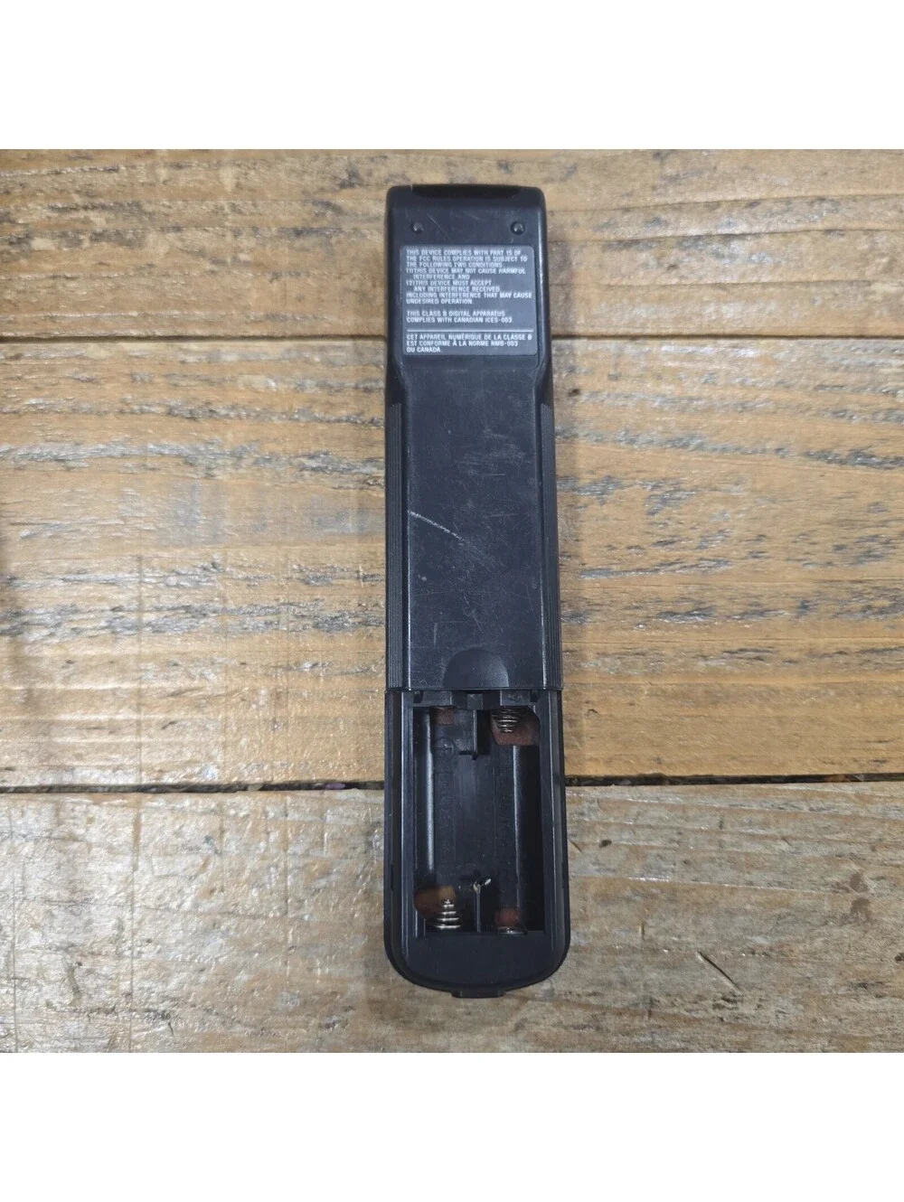 Sony OEM RMT-V266 Genuine TV VCR Remote Control Black Video No Battery Cover
